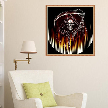 Skeleton Warrior - Full Round Drill Diamond Painting 30*30 CM