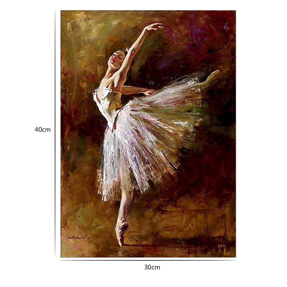 Ballet Dancer - Full Round Drill Diamond Painting 30*40CM