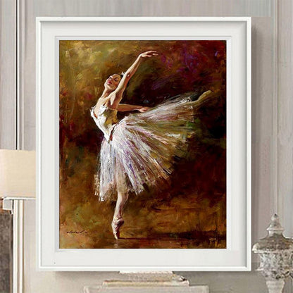 Ballet Dancer - Full Round Drill Diamond Painting 30*40CM