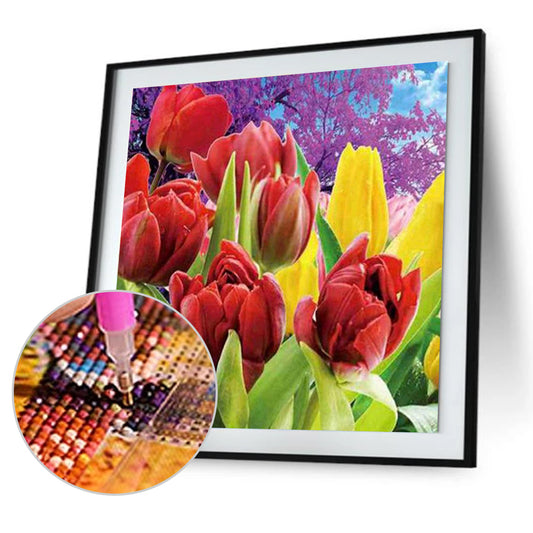 Tulip - Full Round Drill Diamond Painting 30*30CM