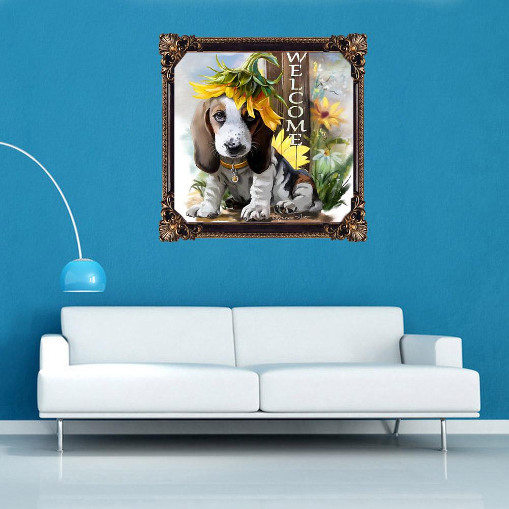 Dog - Full Round Drill Diamond Painting