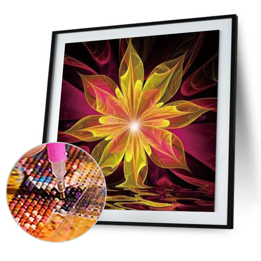 Flower - Full Round Drill Diamond Painting 30*30CM