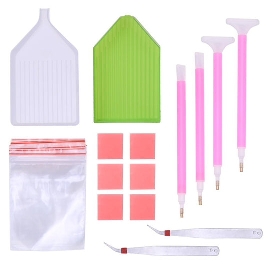 Multi-function 5D DIY Embroidery Cross Stitch Diamond Painting Tools Set(6)