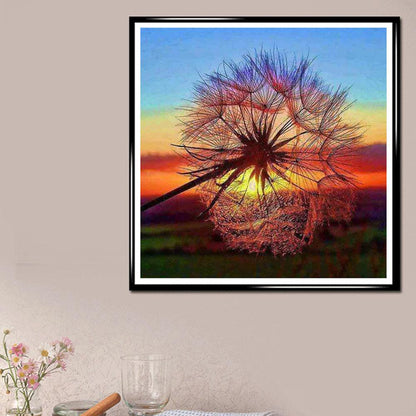 Dandelion - Full Round Drill Diamond Painting 30*30CM