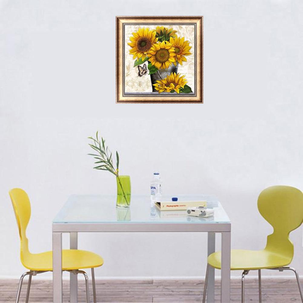 Sunflower - Full Square Drill Diamond Painting 30*30CM