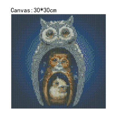 Eagle - Full Square Drill Diamond Painting 30*30CM