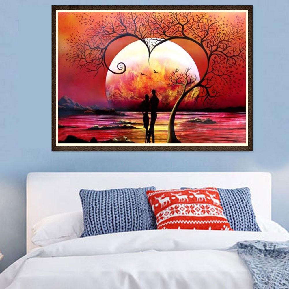 Lover - Full Round Drill Diamond Painting 30*40CM