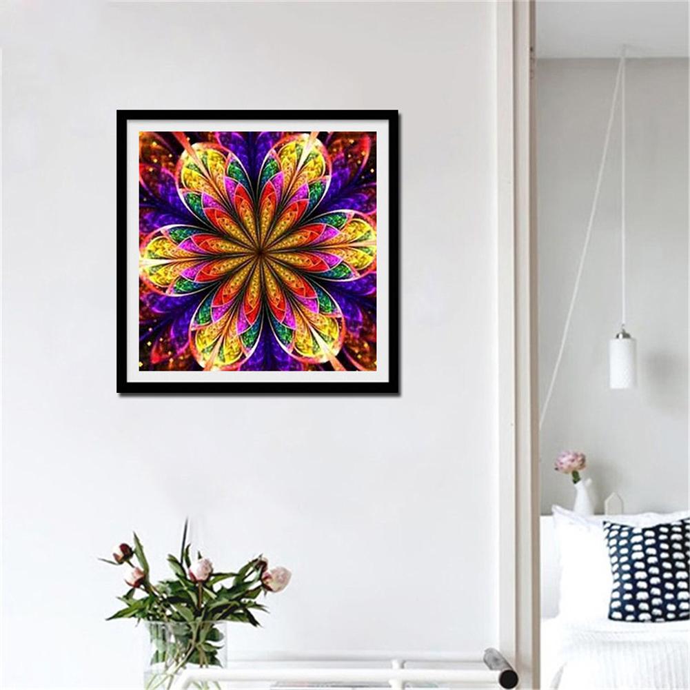 Color Geometry - Full Round Drill Diamond Painting 30*30CM