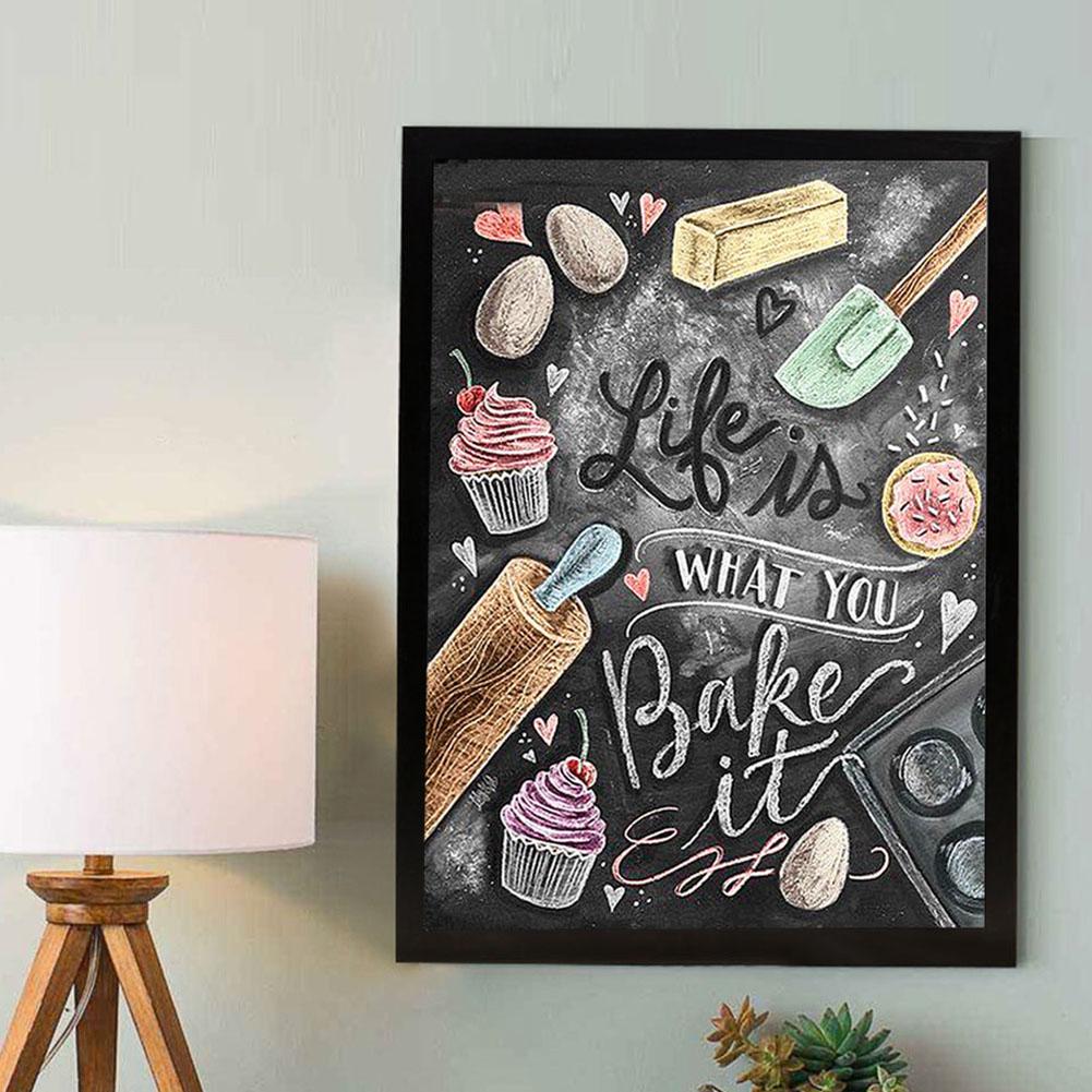 Blackboard - Full Square Drill Diamond Painting 30*40CM