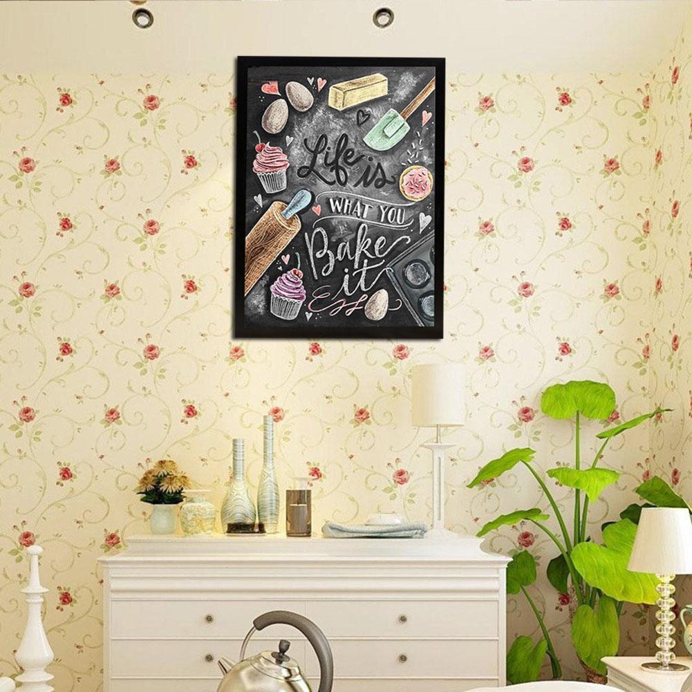 Blackboard - Full Square Drill Diamond Painting 30*40CM