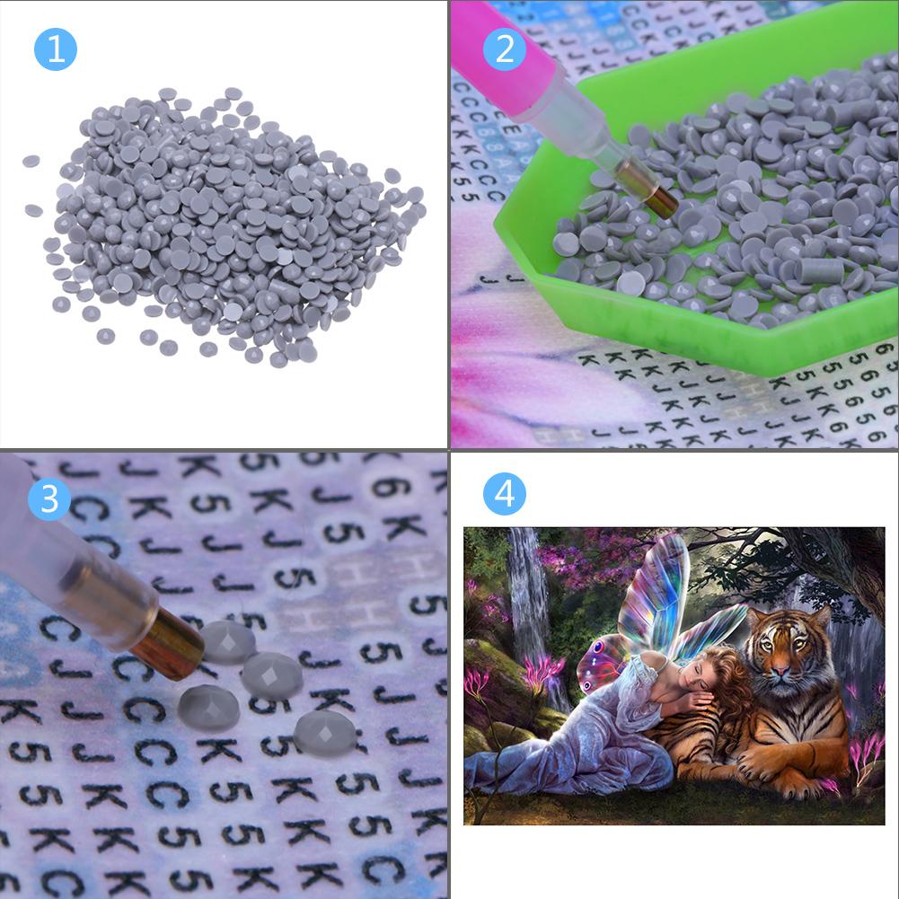 Resin Round Rhinestone for DIY Diamond Painting Embroidery Cross Stitch