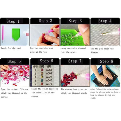 Resin Round Rhinestone for DIY Diamond Painting Embroidery Cross Stitch
