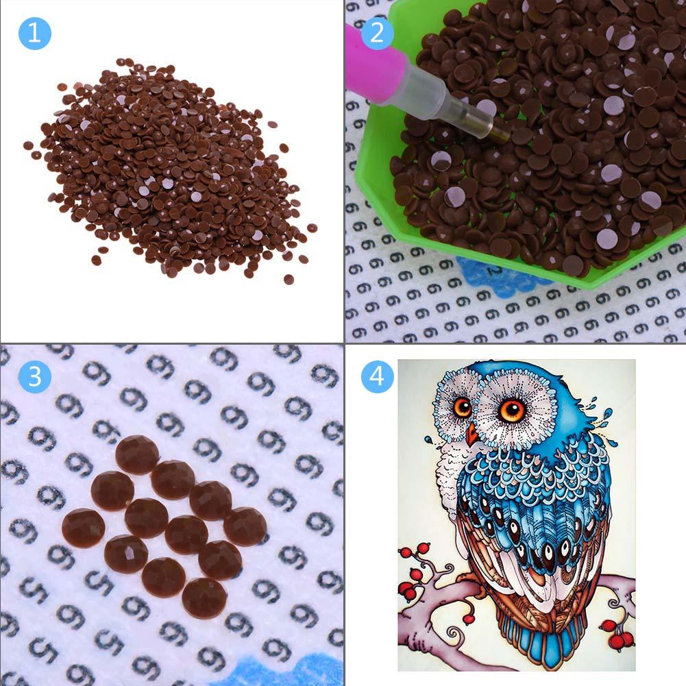 Resin Round Rhinestone for DIY Diamond Painting Embroidery Cross Stitch