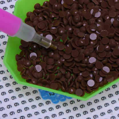 Resin Round Rhinestone for DIY Diamond Painting Embroidery Cross Stitch