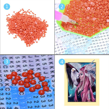 Round Resin Rhinestone for DIY Diamond Painting Embroidery Cross Stitch