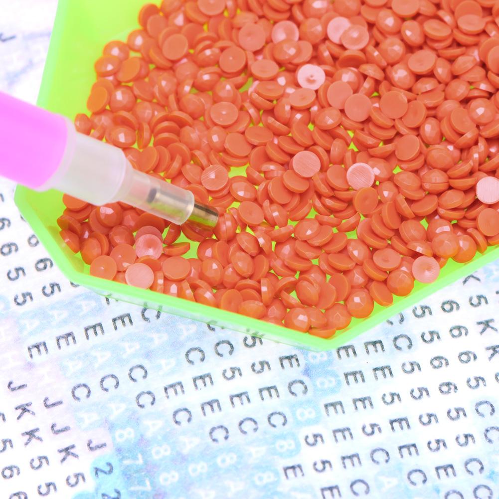 Round Resin Rhinestone for DIY Diamond Painting Embroidery Cross Stitch