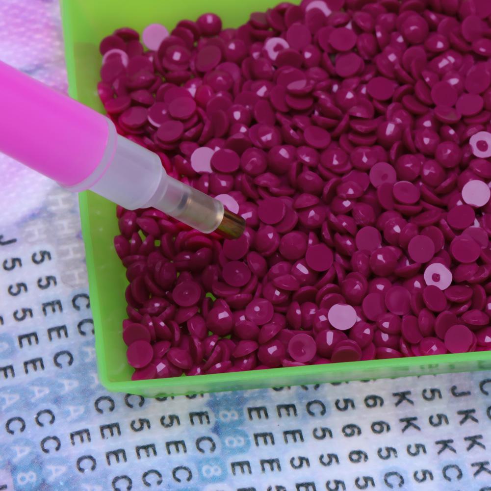 Round Rhinestone Resin Diamond for Embroidery Diamond Painting Cross Stitch