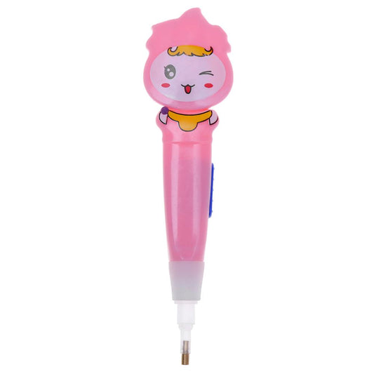 5D Diamond Painting Cross Stitch Luminous Point Drill Pen(Pink/Single Head)