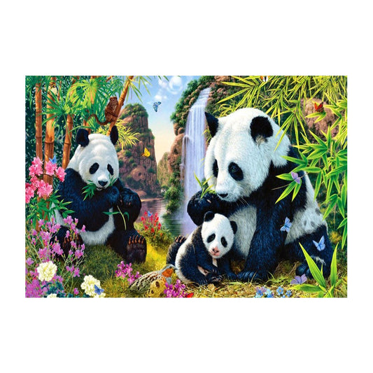 Panda - Full Round Drill Diamond Painting 40*30CM