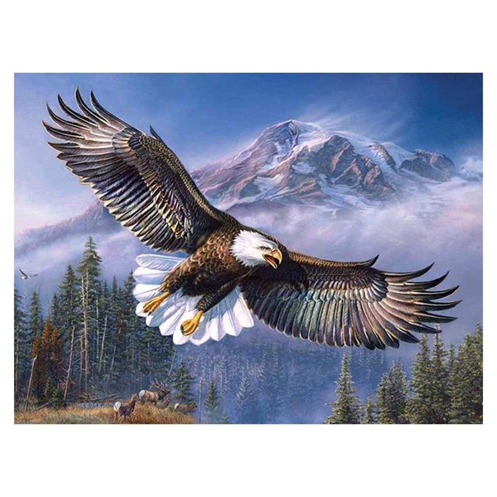 Flying Eagle - Full Round Drill Diamond Painting 40*30CM