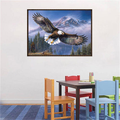 Flying Eagle - Full Round Drill Diamond Painting 40*30CM