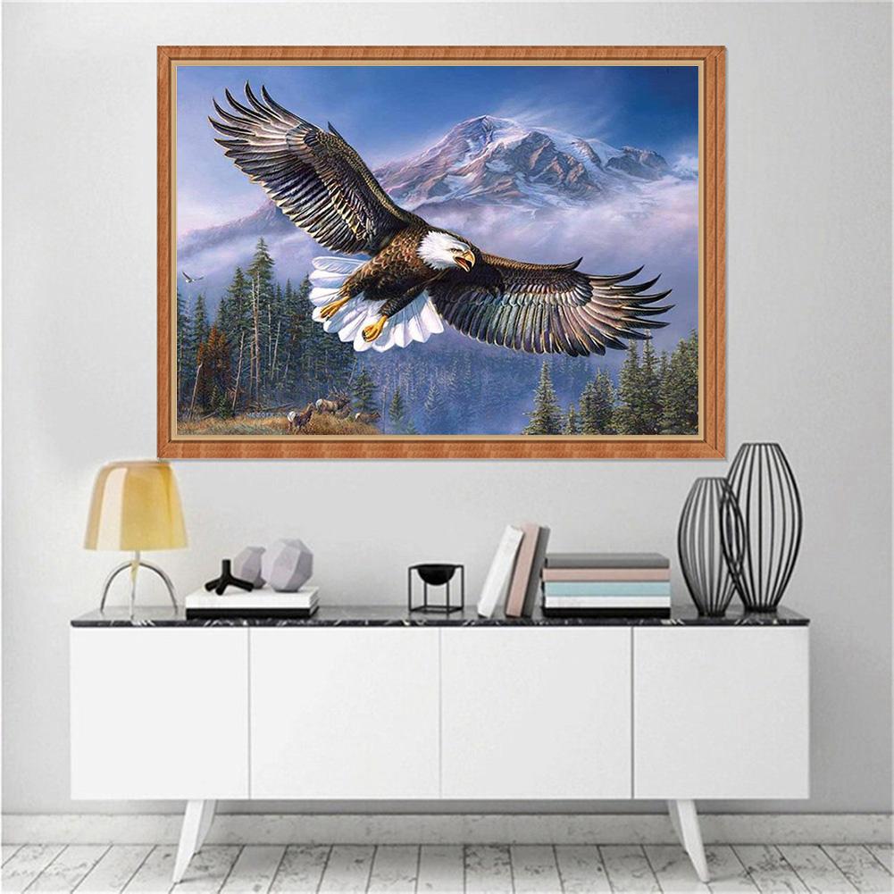 Flying Eagle - Full Round Drill Diamond Painting 40*30CM