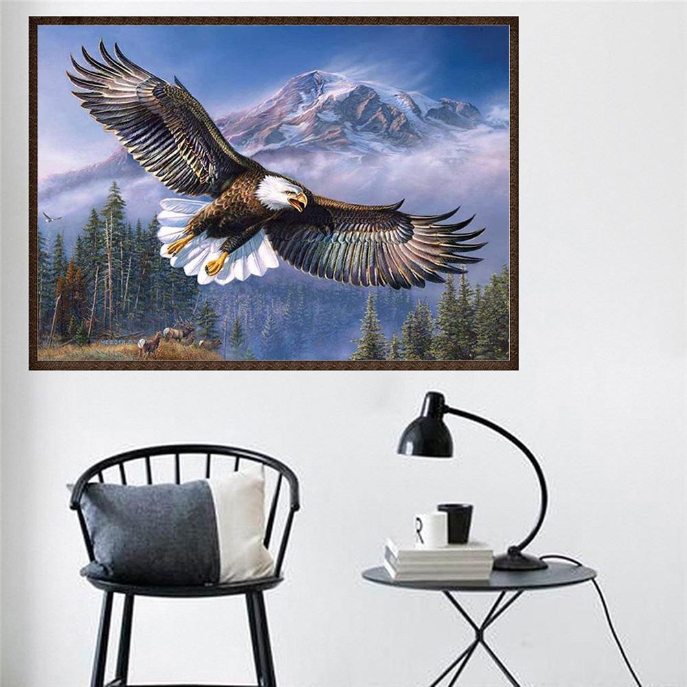 Flying Eagle - Full Round Drill Diamond Painting 40*30CM