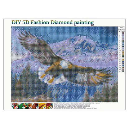 Flying Eagle - Full Round Drill Diamond Painting 40*30CM