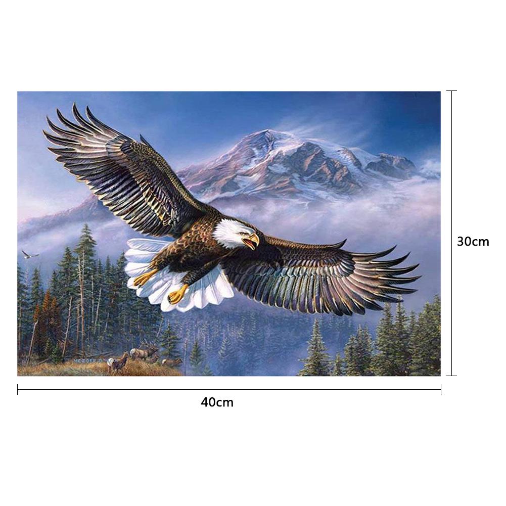 Flying Eagle - Full Round Drill Diamond Painting 40*30CM