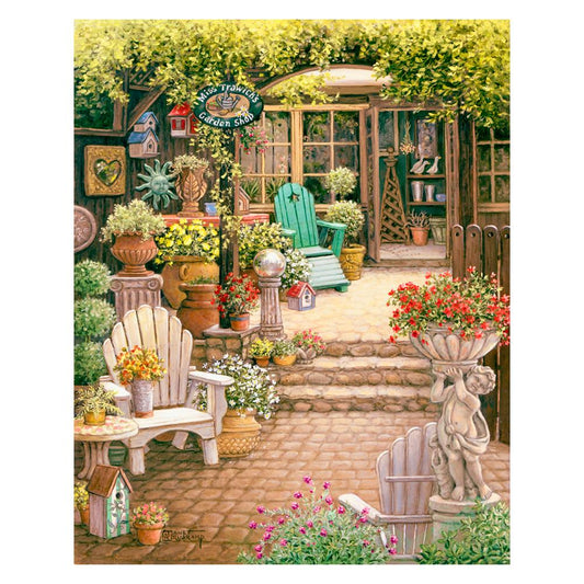 Quiet Yard - Full Round Drill Diamond Painting 25*30CM