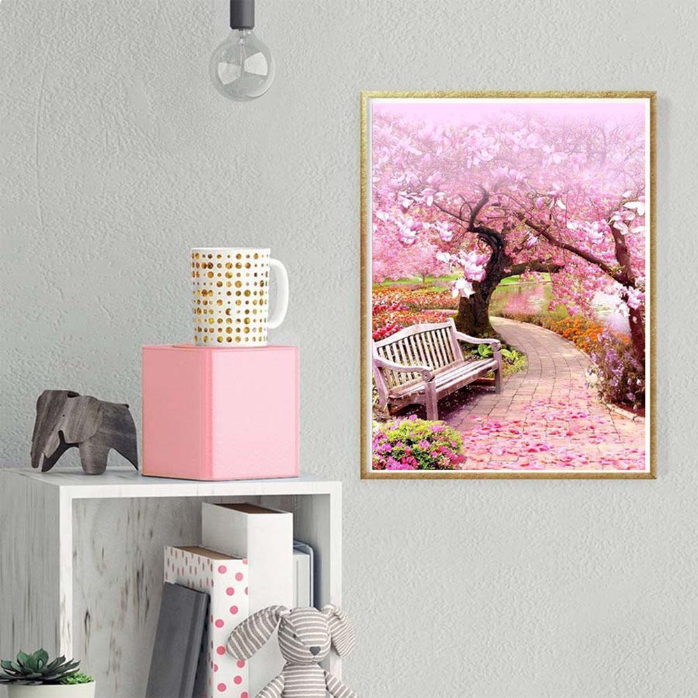 Peach Tree - Full Round Drill Diamond Painting 30*40CM