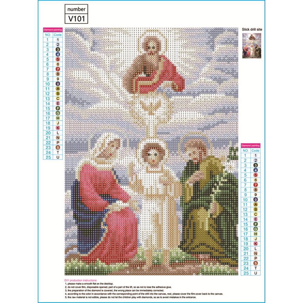 Holy Angels - Full Round Drill Diamond Painting 40*30CM