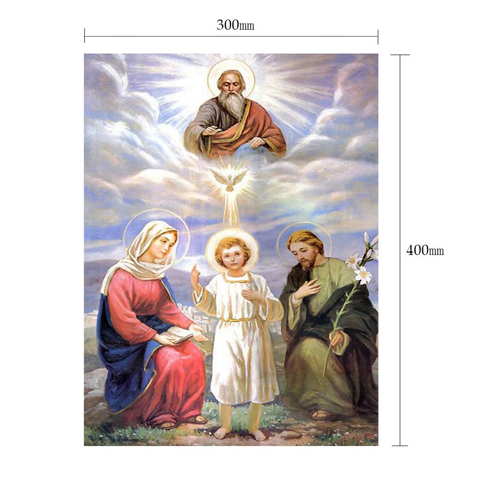 Holy Angels - Full Round Drill Diamond Painting 40*30CM