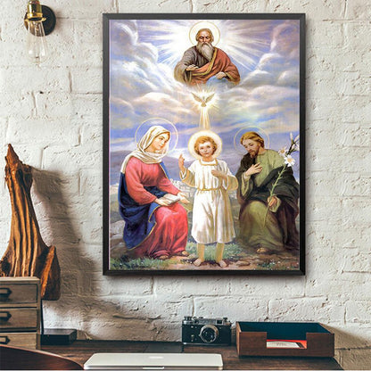 Holy Angels - Full Round Drill Diamond Painting 40*30CM