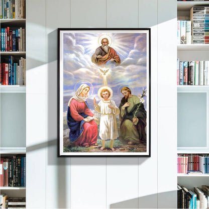 Holy Angels - Full Round Drill Diamond Painting 40*30CM