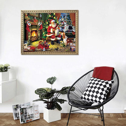 Christmas - Full Square Drill Diamond Painting 30*40CM