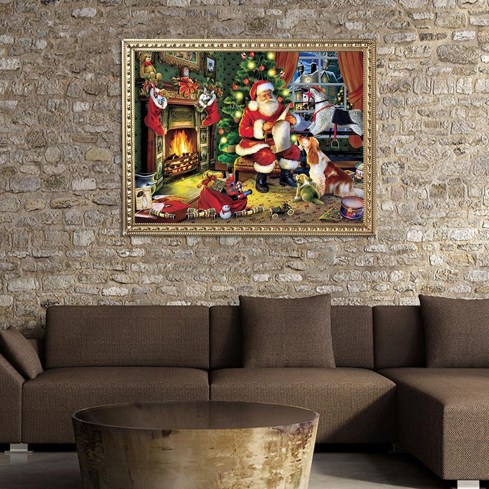 Christmas - Full Square Drill Diamond Painting 30*40CM