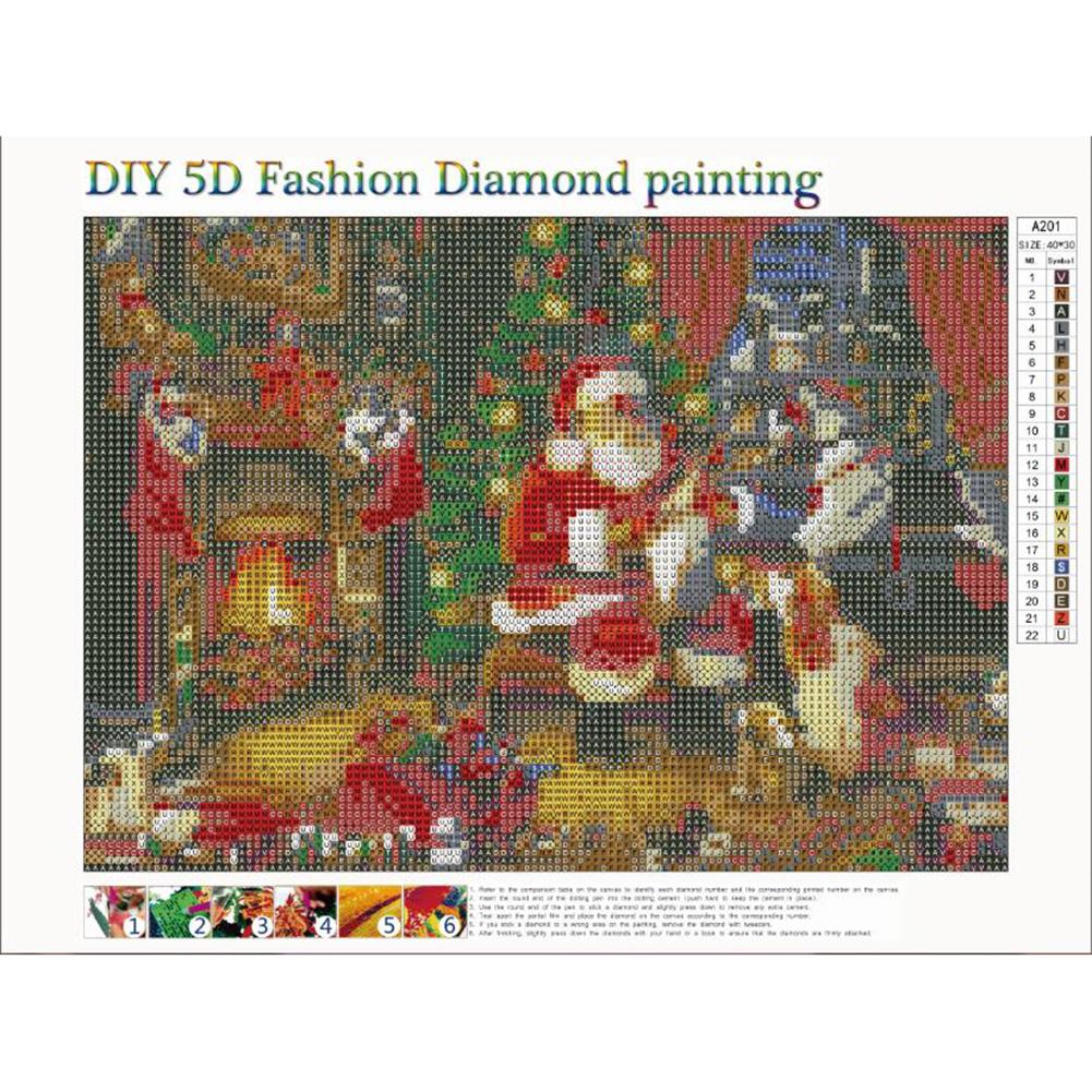 Christmas - Full Square Drill Diamond Painting 30*40CM