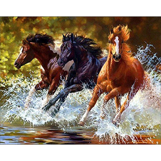 Horse - Full Square Drill Diamond Painting 30*25CM