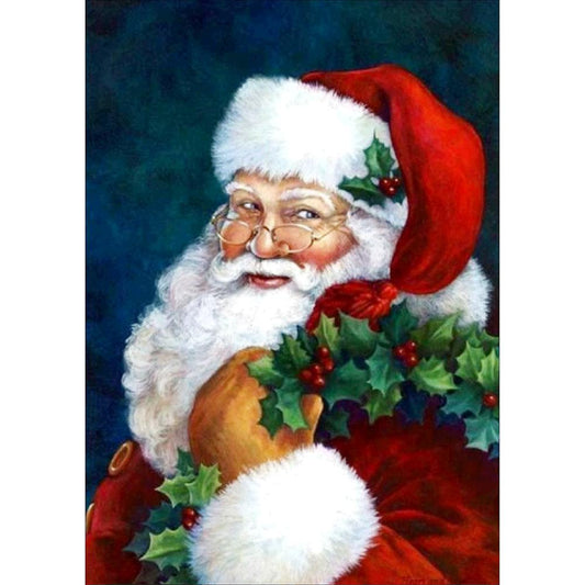 Santa Claus - Full Round Drill Diamond Painting 40*30CM