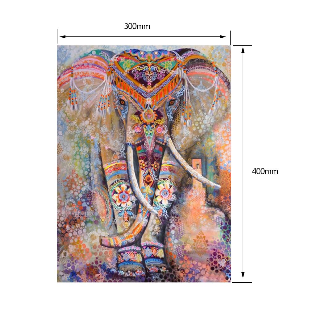 Elephant - Full Round Drill Diamond Painting 30*40CM