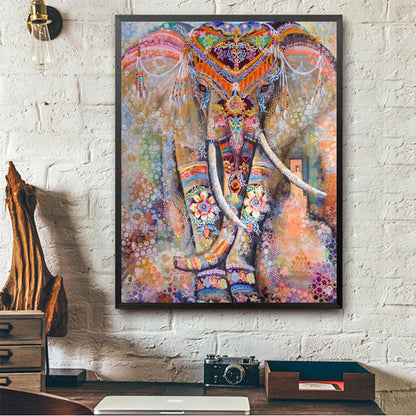 Elephant - Full Round Drill Diamond Painting 30*40CM