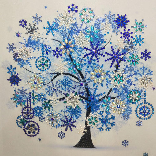 Tree - Special Shaped Drill Diamond Painting 30*30CM