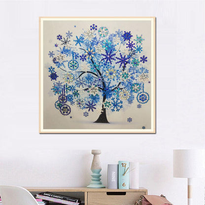 Tree - Special Shaped Drill Diamond Painting 30*30CM