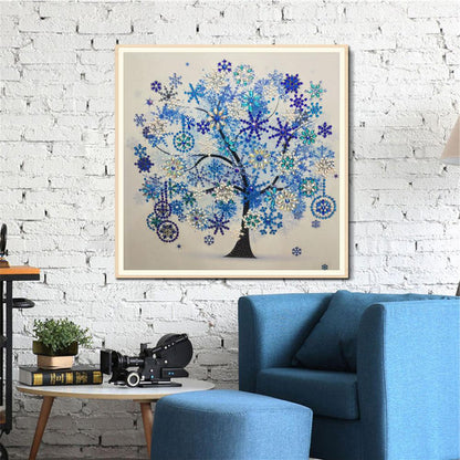 Tree - Special Shaped Drill Diamond Painting 30*30CM