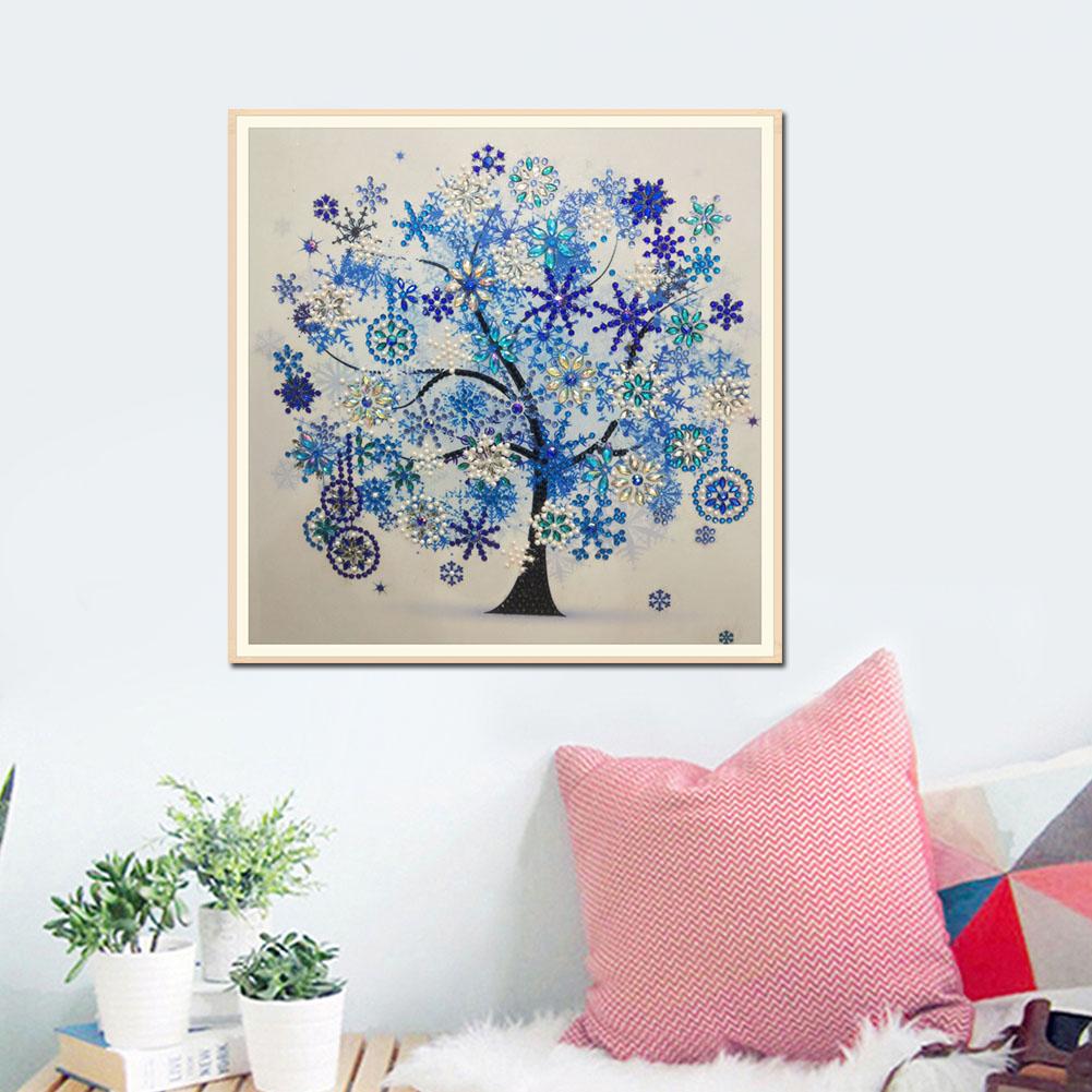 Tree - Special Shaped Drill Diamond Painting 30*30CM