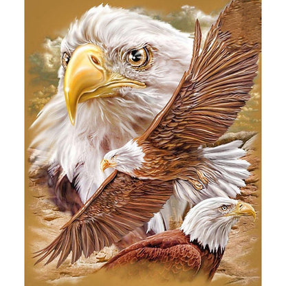 Eagle - Full Round Drill Diamond Painting 30*40CM