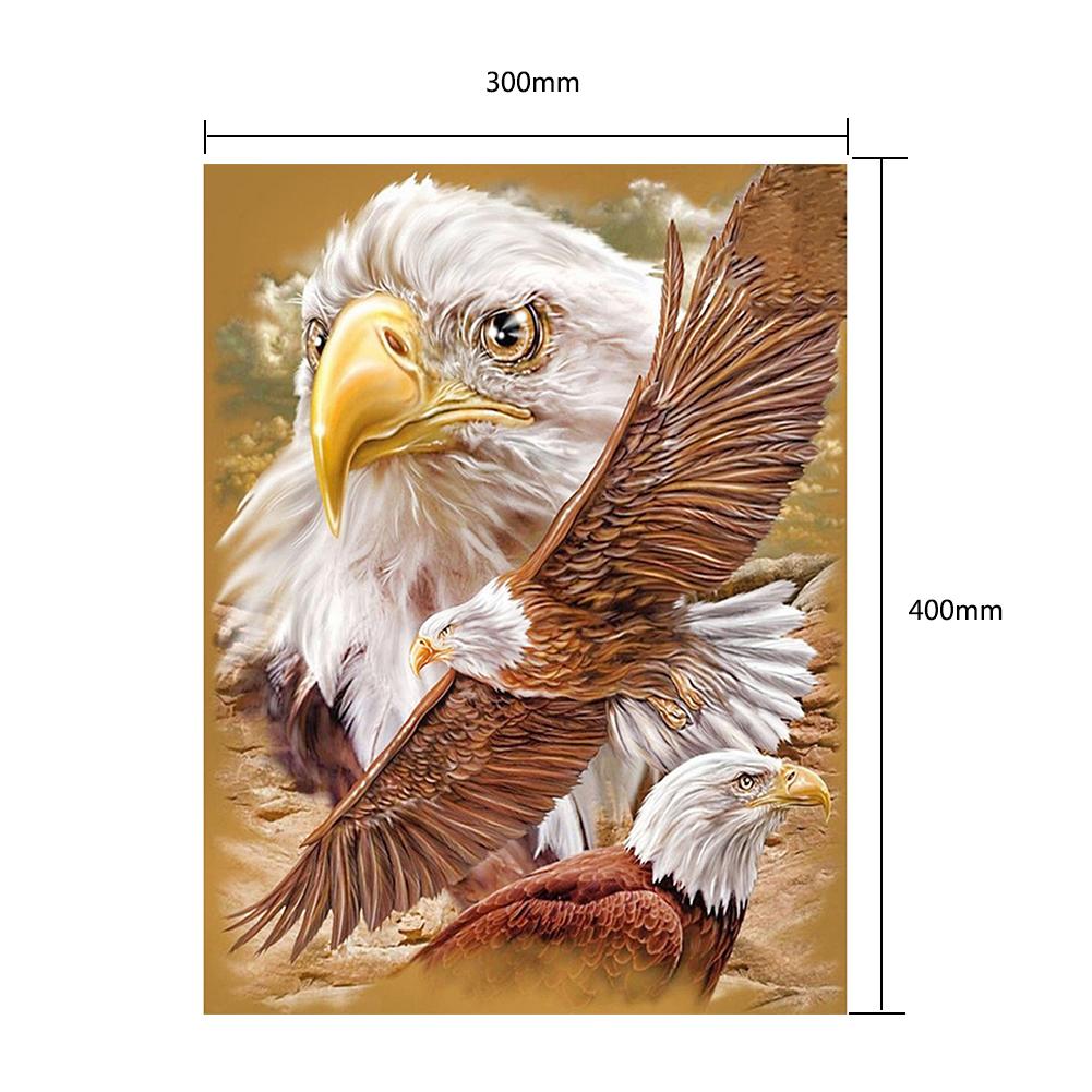 Eagle - Full Round Drill Diamond Painting 30*40CM