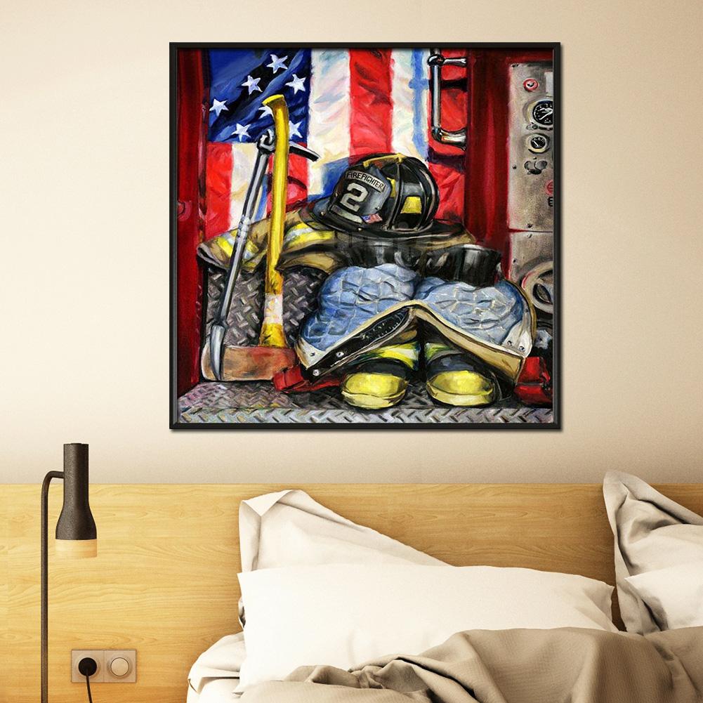 Street Army - Full Round Drill Diamond Painting 30*30CM