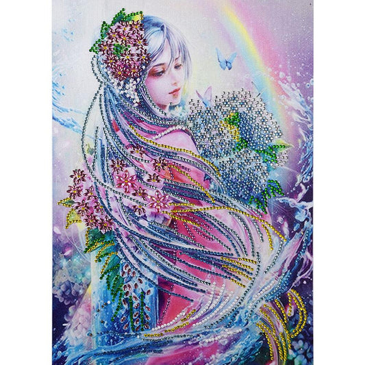 Fairy - Special Shaped Drill Diamond Painting 30X40CM